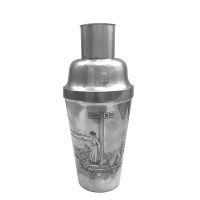 Antique French Silver Cocktail Shaker 1930